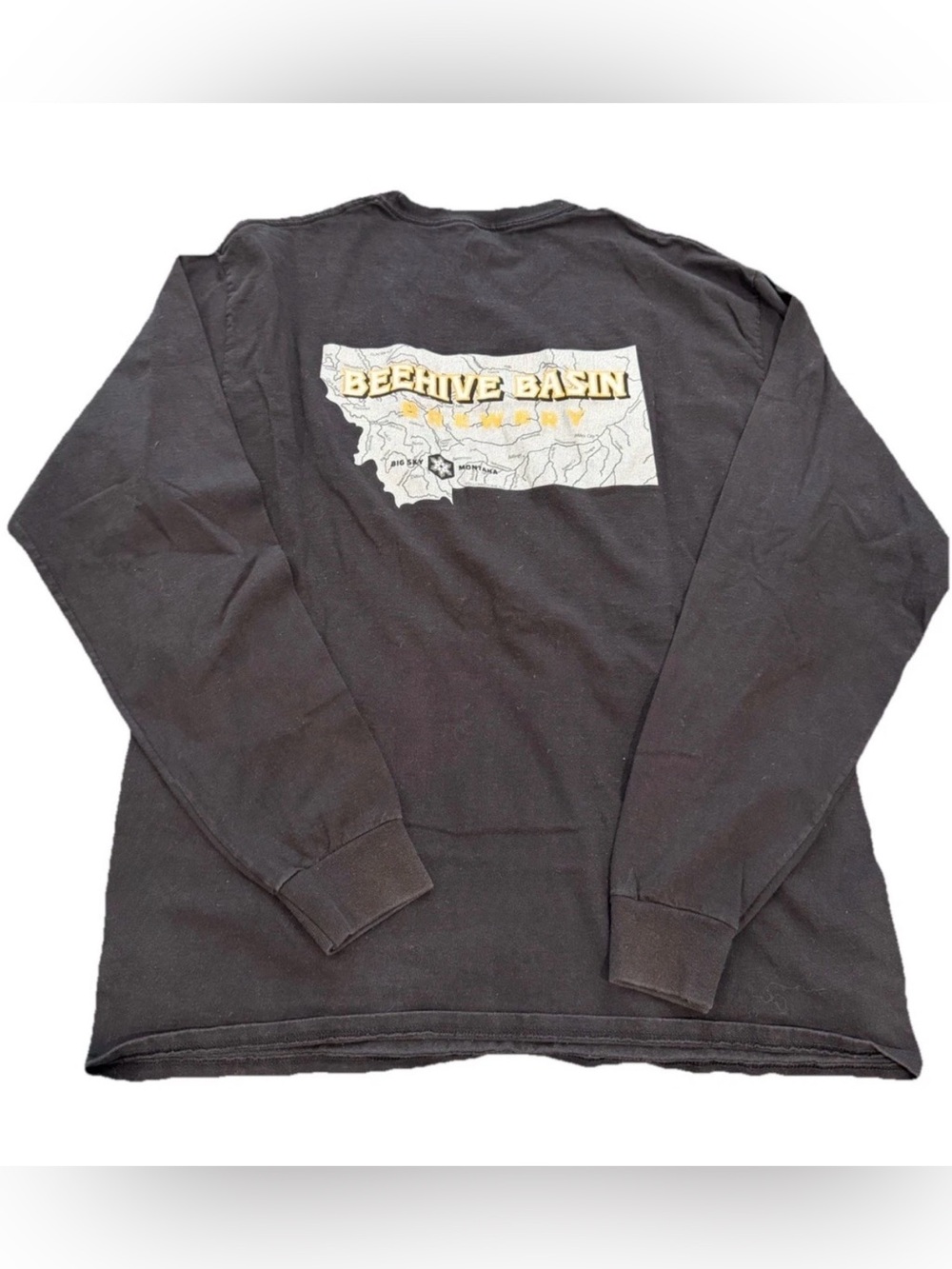 Black Crewneck Beehive Basin brewery shirt size Large